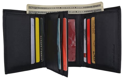 leather card holder rfid|rfid card holder for men.